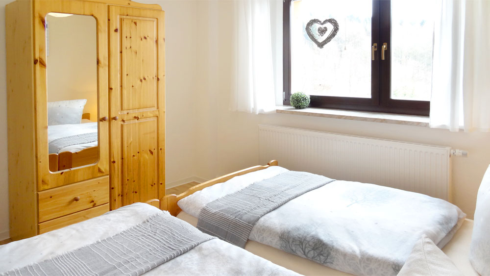 Seiffen Pension Schlafzimmer