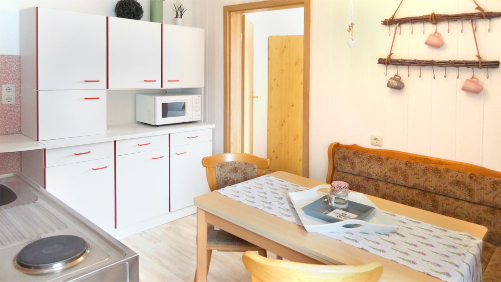 Pension Seiffen Küche Idylle