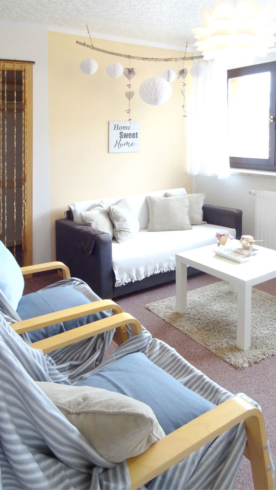 Seiffen Pension Wohnzimmer Idylle