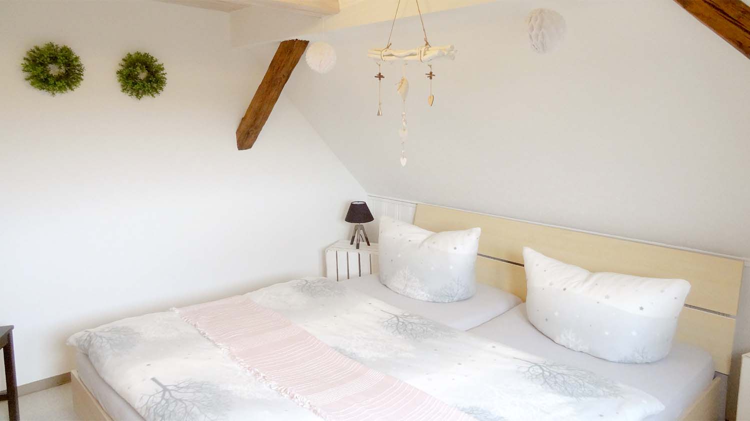 Pension Seiffen Wildbach Schlafzimmer